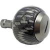 Kivivaka Per Daiwa 23 Exceler Reel Round Ball Grip Knob, CNC Alluminio Fibra di Carbonio Maniglia Parti, Marrone (Grigio)