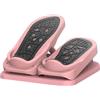 Xoeryoy Mini Stepper per Esercizi a casa, Stepper Regolabile sotto la scrivania con 3 Livelli, Pedale Ginnico Antiscivolo Mentre è seduti per Anziani e Ufficio