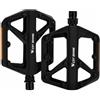 AHOLUX Pedali leggeri in nylon da 9/16 pollici con cuscinetti Dual DU e riflettori, pedali antiscivolo per mountain bike, BMX, trekking e city bike