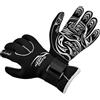 RNXRZANK Guanti per Sport Acquatici in Neoprene di da 3 Disponibili in Varie Taglie, Nero, XL