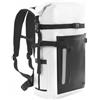 kowaku Zaino Dry Borsa a Secco Esterno Zaino Stagno Leggero Borsa Stagna Galleggiante per Burrone, Escursioni, Multicolore, Bianco E Nero