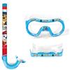 Arditex Set Snorkeling Bambini Paw Patrol, Maschera Subacquea e Boccaglio Tipo 1, Lenti in Vetro Temperato Antiappannamento, Maschera Regolabile per Mare e Piscina, 3+ Anni, Blu