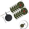 Nexbrill Bersaglio in acciaio da 80 mm, resistente, per allenamento, caccia, pratica e competizione