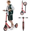 WAYPLUS Monopattino da città per bambini, ragazzi e adulti dai 6 anni in su, leggero e pieghevole, portata massima 108 kg, ruote da 205 mm con cuscinetti a sfera ABEC9, altezza regolabile e incluso