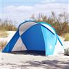 PUGYNBK Tenda da spiaggia per 2 persone, colore azzurro, pop-up, impermeabile