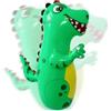 Hperu Sacco da Boxe Gonfiabile per Bambini, Sacco da Boxe Gonfiabile per Bambini Dinosauro in PVC Alto 47 Pollici con Rimbalzo Istantaneo per Ragazzi e Ragazze