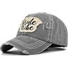 Generico Berretto Uomo Estivo - Cappello da Baseball Ricamato con Fiocco Rosa consapevolezza Cancro Seno per Donna Stile Quotidiano