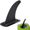 CTForest Pinna Centrale Rimovibile Pinna, Tavole Pinna Rimovibili, Pinna Centrale Singola, Adatto per Il Surf in Vacanza al Mare, Accessori Tavola Surf(Nero)