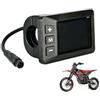 Generic G518 - Schermo LCD per bicicletta elettrica, ricambio per Yozma IN10, display LCD con 3 tasti funzione, plug & play a 5 pin, per controllare i dati di guida, tachimetri
