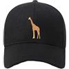 Generico Cappellino Uomo con Visiera - Cappellino da Baseball Regolabile Colorato Unisex Cotone Traspirante Sportivo Casual