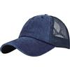 Generico Capello Uomo Estivo - Berretto Denim Lavato Donna Baseball Cappello Splicing Distrutto Peaked