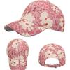 Generico Cappello Uomo Estivo - Berretto Baseball Unisex Sportivo con Stampa Floreale Traspirante Regolabile per Spiaggia Cappello Hip Hop Sole