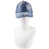 Generico Cappello Trucker Uomo - Cappello Baseball Denim con Strass Donna Hip Hop Snapback Piatto Berretto Stelle