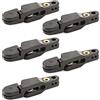 APGLSXY 5 clip a rilascio a scatto a tensione pesante clip di rilascio per downrigger Outrigger Clip di rilascio lunga clip imbottita clip portatile pesca downrigger clip di fissaggio per linea di