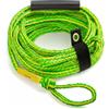 TISHITA Corda Traino Gonfiabile per Nautico Tubo Galleggiante Sportivo Corda da Barca Accessorio Acquatico in PVC Resistente Adatta Familiari Formazione Sportiva Escursioni Nautiche Lunghezza60ft