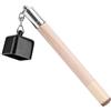 Baxnore Porta gesso 2 in 1 e strumento per pungere la stecca per giocatori di biliardo, snooker, plastica portatile in alluminio 18 cm 1 pezzo