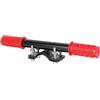 NESTINGHO Maniglia Posteriore per Seggiolino in Plastica e Lega Rossa, Supporto Affidabile per Mountain Bike e Bici da Strada, Adatta a Tubi da 25,4-31,8mm