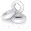 Dudoy Set da 3 anelli elastici per l'allenamento delle dita, anelli per il rafforzamento duraturo della presa, attrezzi per l'allenamento delle dita in silicone