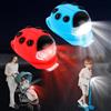 Zinueen Luce LED per scooter per bambini - Luci posteriori a LED impermeabili con 3 modalità per scooter, IPX4, impermeabile, zaino a LED, luce per passeggino, zaino e accessori per passeggino (A)