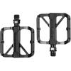 AHOLUX Pedali per bicicletta ultra leggeri, in alluminio, 9/16 pollici, con cuscinetti a doppia du, antiscivolo, impermeabili, 271 g, per MTB, BMX, trekking e city bike, nero