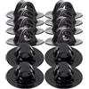 CORHAD Supporto Motore per Kayak in PVC Nero, 12 Pezzi, Leggero e Facile da Trasportare, Fissaggio Sicuro per Motori Fuoribordo su Canoe e Kayak Gonfiabili