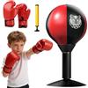 Behogan Punching ball tavolo, mini sacco da boxe con ventosa, per ufficio, per alleviare lo stress