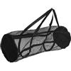 DOITOOL Borsa Sportiva Porta Palloni con Doppia Tracolla in Pvc e Rete, Grande Capacità per Attrezzature Sportive, per Sessioni in Palestra e Avventure All'aperto