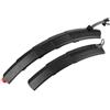 TOVINANNA Parafango Set per Mountain Bike Nero in Plastica, Regolabile