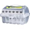 APGLSXY Accessori Linea Gancio Scatola di Immagazzinaggio Strumento di Pesca Scatola di Immagazzinaggio Doppio Lato 6 Scomparti Attrezzatura Da Pesca Linea Rapida Bobina