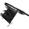 LIFKICH Cintura in Pelle Nera Porta Multi-funzionale per Uomo, Accessori Cinturone Semplice Design per Trasporto di Varie Spade, Set 3