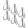 Nexbrill 6 ganci da pesca con filo di ancoraggio per pesca in acque profonde, anti-caduta, 30,6 mm (6 pezzi)