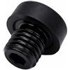 Alomejor Coperchio Inferiore della Stecca da Biliardo Coperchio Terminale della Stecca in Alluminio e Plastica 26 X 23 Mm Protezione per Giunti con Tappo a Vite Leggero e Sicuro per i Giocatori di