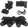 LZAQHMT Modello Fittizio di Visore Notturno Tattico GPNVG18 con Supporto Regolabile per Casco per Accessori di Softair E Cosplay, Nessuna Funzione(Black)