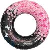 Generico Anello Da Nuoto | con Maniglia Ergonomica e Gonfiabile a con Paillettes | Gonfiabili per Piscina | per Principianti Adulti Spiaggia Acquatico Lago Fiume Festa Accessorio Fotografico