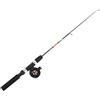 KACCDE Canna da pesca telescopica sul ghiaccio, leggera, corta, da viaggio, piccola pesca per fiumi, laghi, bacini idrici di ghiaccio, viaggi leggeri