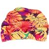 Zerodeko Cuffia da Nuoto Pieghettata in Nylon 2 Pezzi Design Elastico e Protezione Orecchie per Vacanze Estive Ragazze e Donne