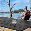 Kivivaka Tappo per manopola di tensione in alluminio per mulinello Metanium 09 MG7 Baitcast, regolazione freno zigrinato con guarnizioni, nero oro