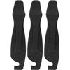 Generic Leve per Pneumatici Bici Set da 3 in Nailon Nero Robuste e Multifunzione per Riparazione e Montaggio Pneumatici Mountain Bike