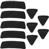 OTOTEC 5 Set di cuscinetti a freccia autoadesivi adesivi accessori per tiro caccia articoli sportivi nero 1,5 x 4,8 cm