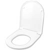 IDROTOP Copriwater per CATALANO SFERA 52 TERMOINDURENTE BIANCO cerniera inox normale o rallentata soft close