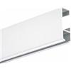 MARCS ARIAS SL Appendi quadri senza chiodi guida in alluminio 100 cm bianco Eurohang - guida per quadri a muro, sistema semplice, chiodini per quadri muro