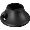 Empyr Base di fissaggio a vite in composito 40 x 40 mm, colore: nero