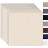 Bcuuozeeing Piastrelle autoadesive per moquette 50x50cm Auto-aspirante - Set da 10 pezzi - 2,5m² - Moquette, piastrelle per moquette con retro, moquette resistente per appartamento, ufficio, attività commerciale