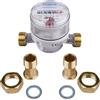 Zenner Contatore acqua fredda e calda, 1/2, 110 mm, con avvitamento, anno di taratura 2026 Q3 2,5