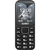 Guwet A2 2G - Telefono cellulare per anziani senza contratto, batteria di grande capacità, lungo tempo di standby, Dual SIM con pulsante di chiamata di emergenza, tasti grandi, nero
