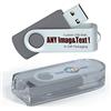 MEINAMI 50 Pezzi Chiavetta USB Personalizzata 8GB Pen Drive con il tuo Logo USB 2.0 - Grigio