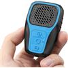 Inwa Altoparlante Bluetooth indossabile, wireless a clip impermeabile IP67, microfono integrato per musica e chiamate vivavoce, mini altoparlante per ufficio, casa e outdoor (Blu)