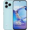 ZTE V80 Vita Smartphone 4G, 14GB (4+10), memoria 256GB, Display 6,75 High-res 120Hz con Live Island 2.0, Tripla Fotocamera 50MP, Fotocamera frontale 16MP, Android 16, Batteria 5000mAh - Turchese
