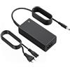 NOJIMU 24V Caricatore Alimentatore Per Logitech G25 G27 G29 G920 G940, Adattatore di Alimentazione universale AC/DC Trasformatore 5.5 x 2.1mm per strisce LED, scanner, fotocamera, lettore DVD, display LCD