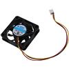 Sessleger 60 mm x 60 mm x 15 mm 3 pin Ventilatore di raffreddamento con protezione delle in metallo